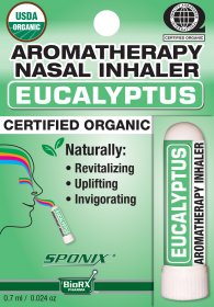 Organic Aromatherapy Nasal Inhaler - Eucalyptus