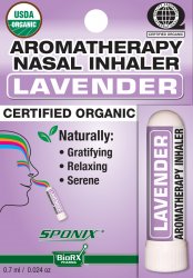 Organic Aromatherapy Nasal Inhaler - Lavender