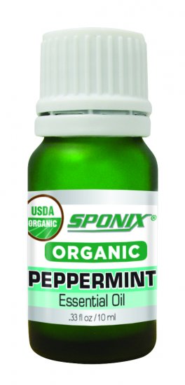 Organic Peppermint Essential Oil -10 mL - Click Image to Close