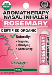 Organic Aromatherapy Nasal Inhaler - Rosemary