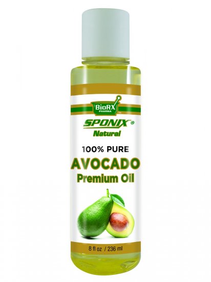 Premium Avocado Natural Skincare Oil - 8 oz - Click Image to Close