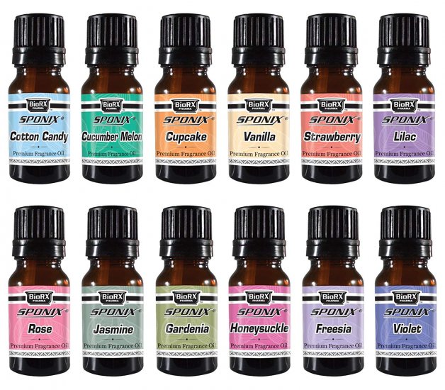 Top 12 Fragrance Oil Set - Click Image to Close