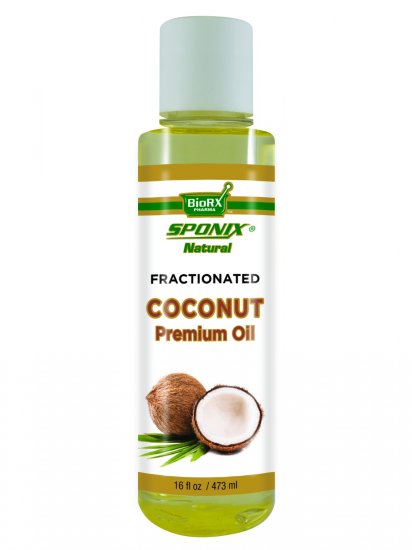 Premium Coconut Natural Skincare Oil - 16 oz - Click Image to Close