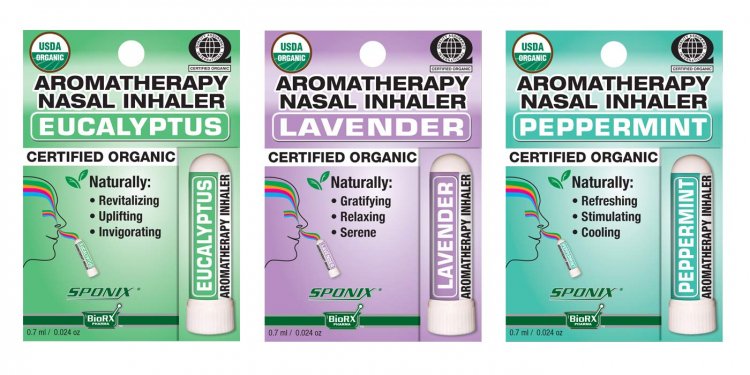 Eucalyptus, Lavender and Peppermint Nasal Inhaler Set - Click Image to Close