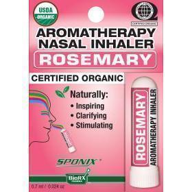 Organic Aromatherapy Nasal Inhaler - Rosemary